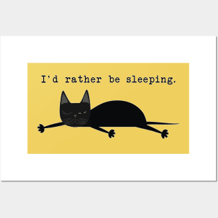 I'd rather be sleeping Posters and Art